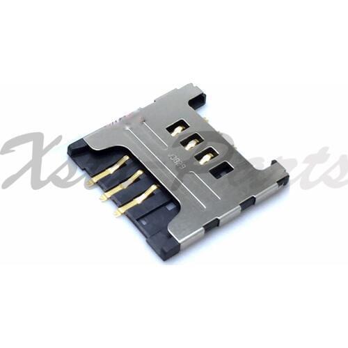 10PCS SIM Card Tray Slot Holder Reader Socket For Samsung GT E1200M E1200 GT-1200M