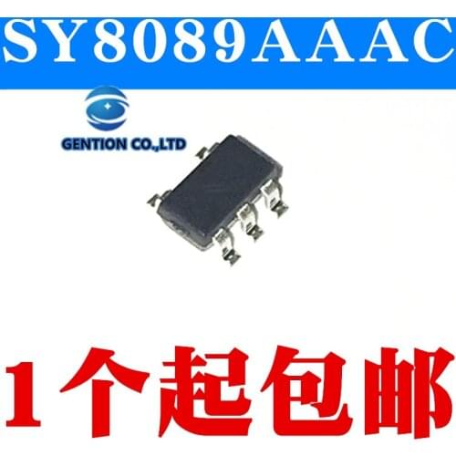 10PCS SY8089AAAC silk-screen KV synchronous buck DC-DC voltage stabilizer SOT23-5 in stock 100% new and original