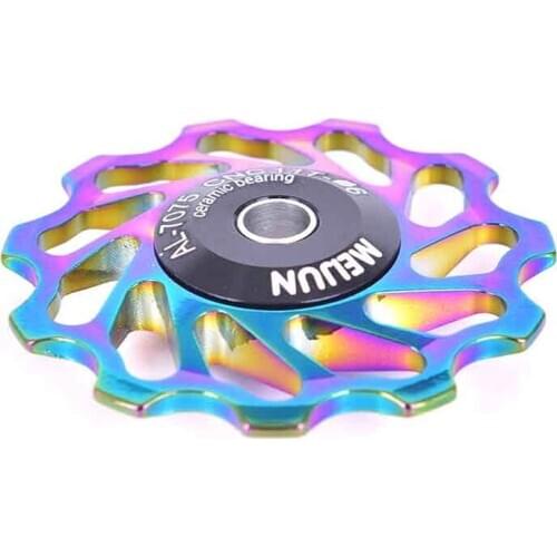 11T 13T Bike Ceramic Pulley Aluminum Alloy Rear Derailleur Bearing Jockey Wheel