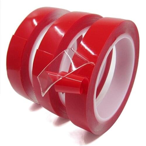 12mm Waterproof Nano Tape Acrylic Double-Sided Adhesives Sealers Sealant Tape Transparent Reusable Cleanable Home