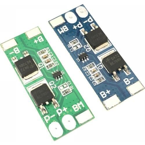 2S 8A Lifepo4 6.4v 18650 BMS PCM 10A Peak current battery protection board bms pcm for lifeo4 battery cell pack