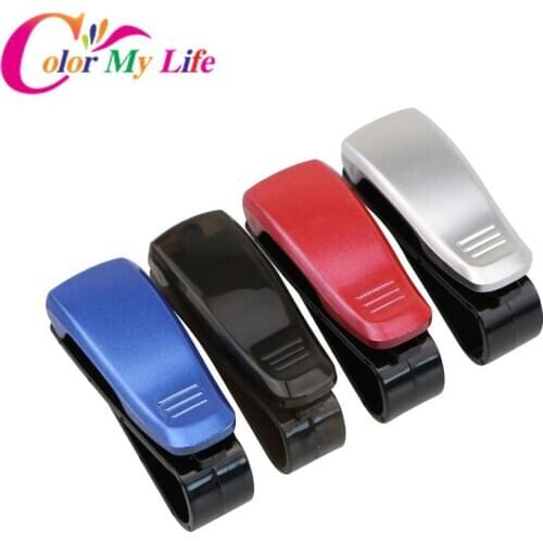 Color My Life Car Organizer Glasses Holder Case Card Ticket Holder for Tesla Model 3 Model3 2017 - 2020 Accessories