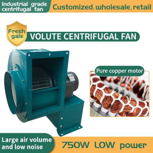 CY270 Snail type centrifugal fan Small strong industrial exhaust fan cross flow fan made in China
