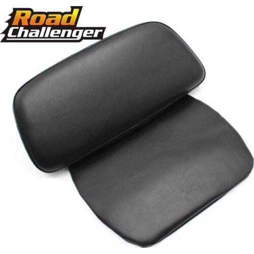 For Harley Touring Tri Glide FLHR FLTR 2014-2019 2018 Black Motorcycle Seat Backrest Trunk Razor Chopped Tour-Pak Backrest Pad