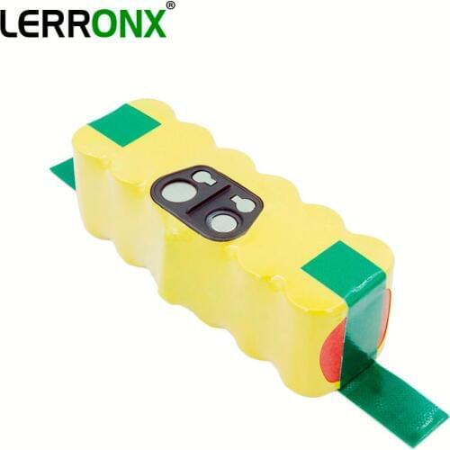 LERRONX 14.4V 4.5Ah 4500mAh NI-MH Replacement Battery for iRobot Rechargeable bateria Vacuum Cleaner 500 550 600 700 790 880 900
