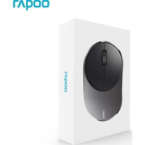 Rapoo M600 Fashion Portable Wireless Mouse Silent Multi-mode Bluetooth Mouse Office Mouse Optical Mouse for Business Office
