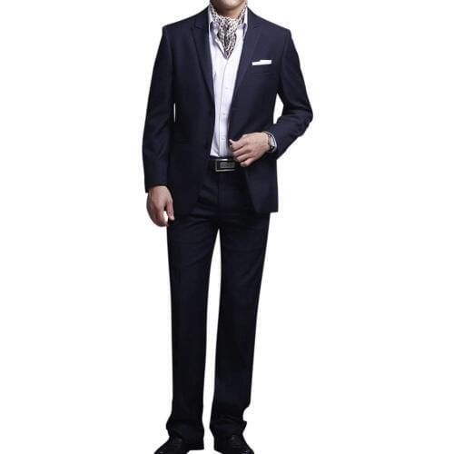 Men Suit Men Slim black Wedding Groom Wear Men Suit Black Gentlemen Costume Homme S-5XL Striped business suit