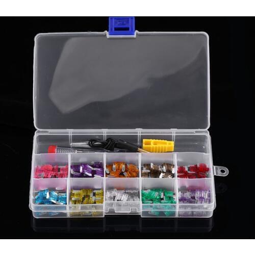 100Pcs 3A-35A Assortment Micro Mini Blade Fuse Set Kit For Car Auto Truck SUV Car Accessories