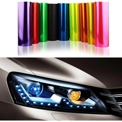 Car Headlight Sticker Tail Light Sticker Car Protective Film 30cm*100cm Headlamp Film Vinyl Sticker