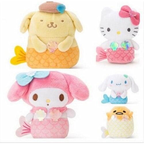 New Cos Mermaid Cartoon Plush Girls Kids Stuffed Toys For Children Gifts