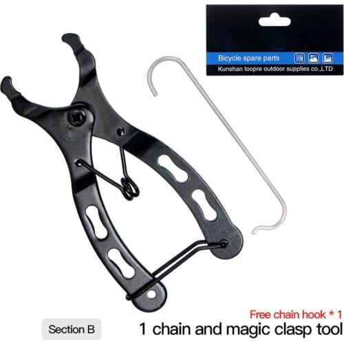 Bicycle MINI Mountain Bike Chain Clamp Magic Buckle Pliers Portable Quick Link Cycling Wrench Removal Hand Tool Installation