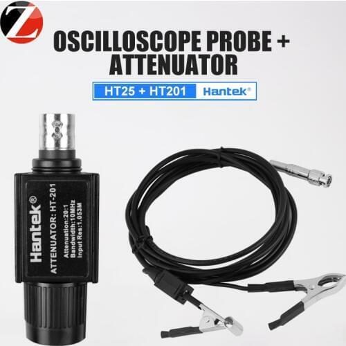 Hantek Automotive Oscilloscope Probe HT25 OF HANTEK 1008C 6022BE 6074B Emeters Ignition Capacitive HT201 pasiva 20:1 atenuador