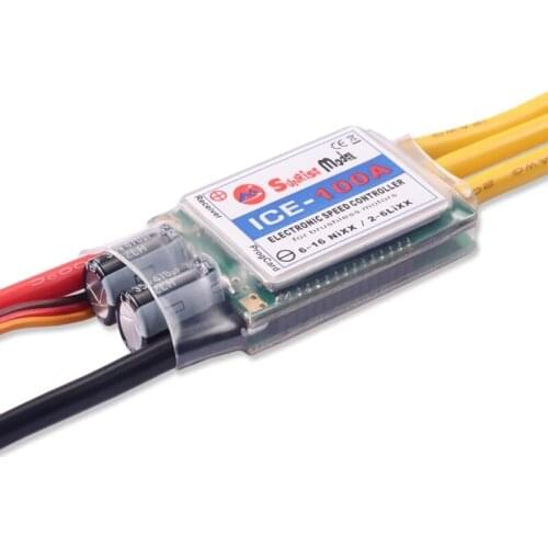 SunriseModel ICE 18A 30A 40A 60A 80A 100A 120A 150A 2-6S Helicopter Airplane Brushless ESC with BEC Output for RC Models DIY