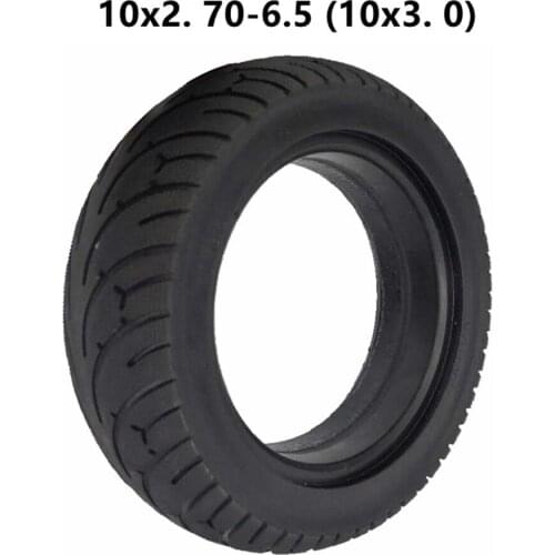 10 Inch Electric Scooter Tire Thick Solid Wear-resistant Tyre 10x3.0 (10*2.70-6.5) Non-pneumatic Tire For Electric Scooters