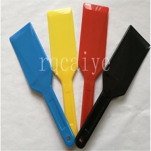 3 sets high quality ink knife 4 Colors resistant plastic ink knife