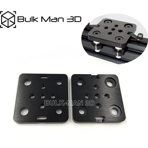 3D Printer CNC Carving Machine Mini V Wheel Gantry Plate for V-Slot Rail Aluminum Extrusion Mini V Wheel