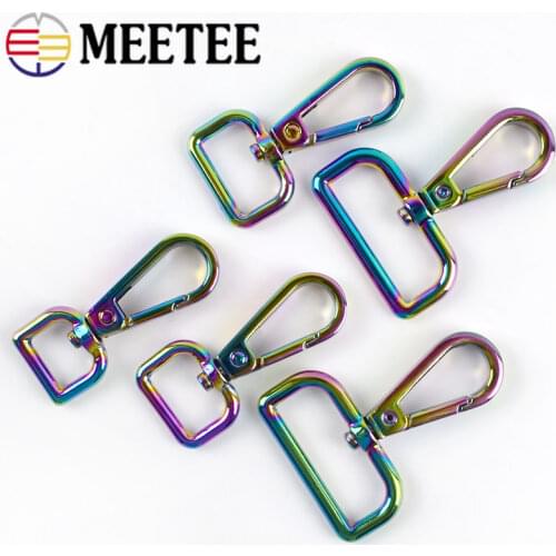 2/5/10pcs 13/16/20/25/32mm Metal Leather Buckles Bag Trigger Swivel Lobster Clasp Clip Buckle Webbing Snap Hook DIY Accessories