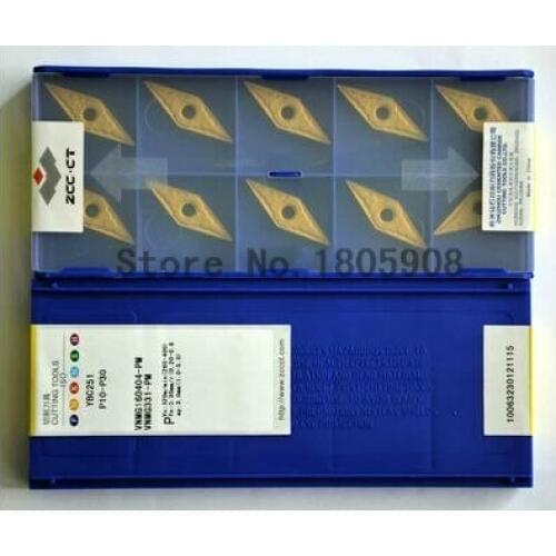 Free shopping 10 pcs vnmg160404 pm ybc251 milling cutter insert carbide cemented carbide turning tools