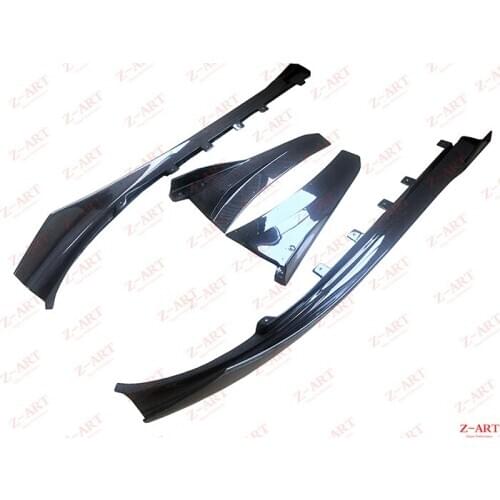 Z-ART carbon fiber side blade for I8 carbon fiber side skirts for I8 2014-2019 carbon fiber side lip carbon side spoiler