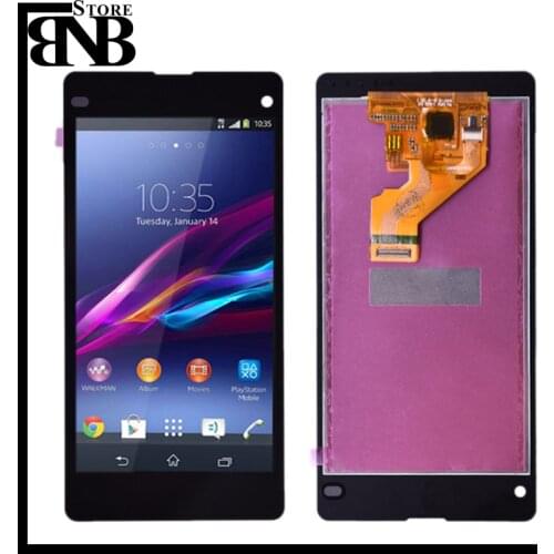 For Sony Xperia Z1 compact M51w D5503 LCD Display Touch Screen digitizer assembly with frame z1 mini lcd screen