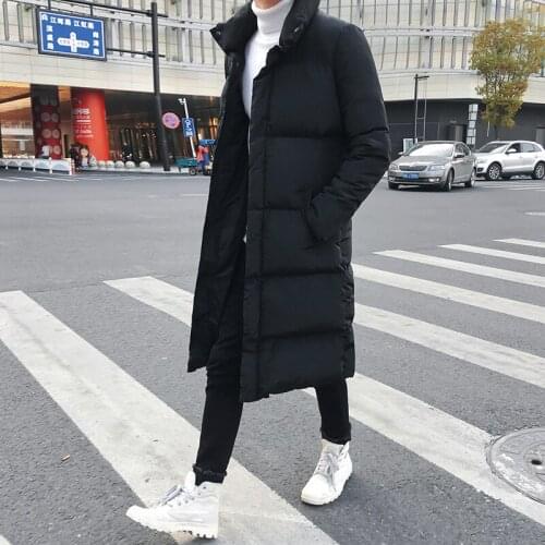 Men Winter Jacket Long Coat Brand New Male Casual Winter Down Parka Men Thick Down Jacket Overcoat Plus 4XL Mens Clothes