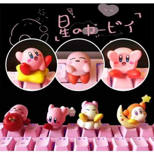 Personalized Keycap Cute Pink Anime Stereo Keycap for Mechanical Keyboard Gaming Decoration PBT Keyboard Gift Custom Key caps