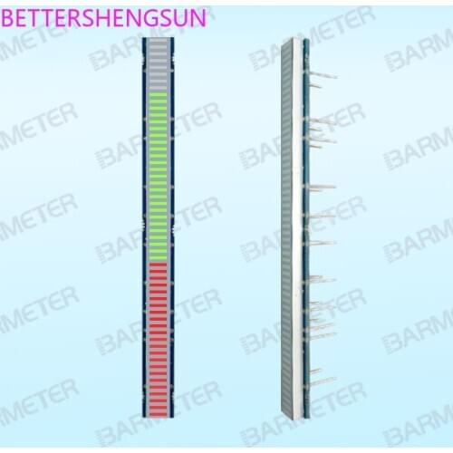 BL56-1005MD factory direct sales 56-segment red two-color LED light bar display device, 100mm long