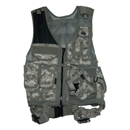 Blinding tactical vest. Clothes to make airsoft