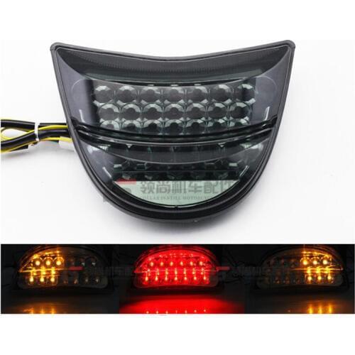 Professional brand blue transparent smoke lens scooter parts motorcycle tail light for HONDA CBR954 2002 2003 moto brake light