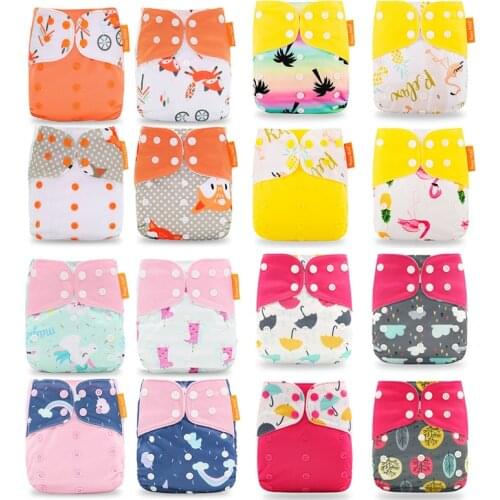 4 Pieces/set Baby Diaper Toilet Training Cloth Diapers Potty Training Pants Innfant Reusable Washable Diapers Braguita Bebe