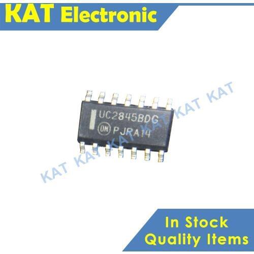 5PCS/Lot UC2845BDR2G UC2845BDG UC2845BD1R2 2845B UC2845B UC2845BD UC2845BN Original High Performance Current Mode Controllers