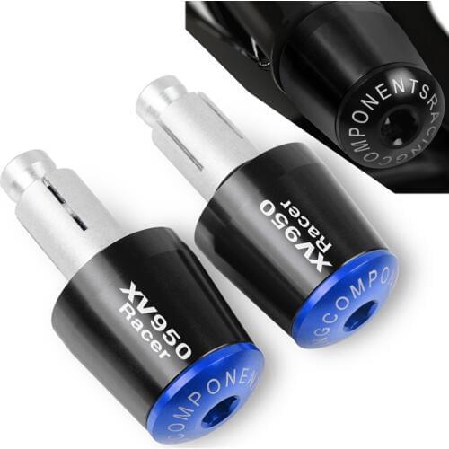 For Yamaha XV 950 Racer 2016 2017 2018 7/8" CNC Motorcycle Accessories Handlebars Bar Ends Grips Slider XV 950 RACER XV950 RACER