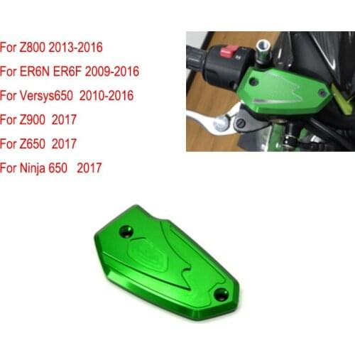 Z900 2017 Z800 Z650 ER6N Motorcycle Accessories Motorbike Brake Fluid Tank Cap Cover For Kawasaki ER6F Versys650 Ninja 650