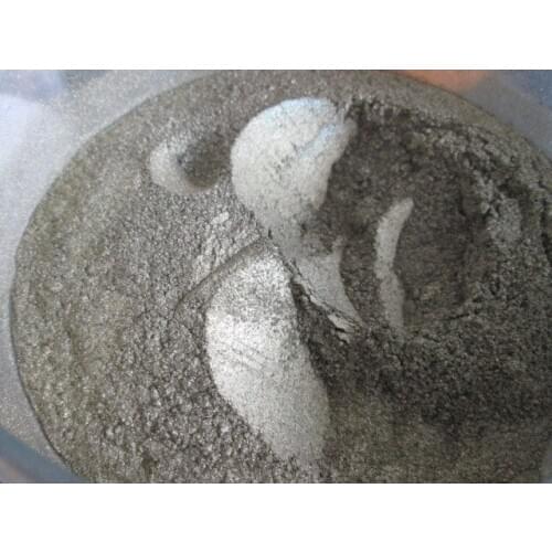 Free Shipping 100% natural colorful pearl pigment gray mica powder for make up 50g/lot
