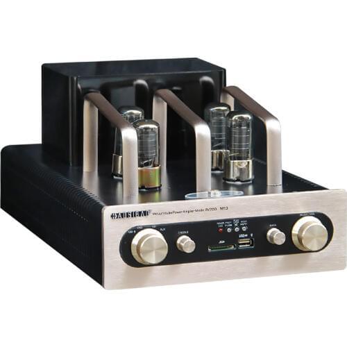 AIYIMA Bluetooth Tube Amplifier Preamplifier Power Class AB HIFI Sound Speaker Amplifier Audio DAC USB Amp SD Lossless Decoding