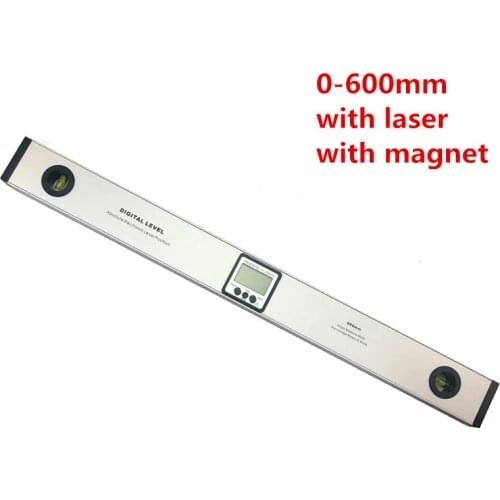 360 Degree 400mm 600mm Digital laser level Angle Finder Spirit Level Electronic Level Protractor With Magnet inclinometer