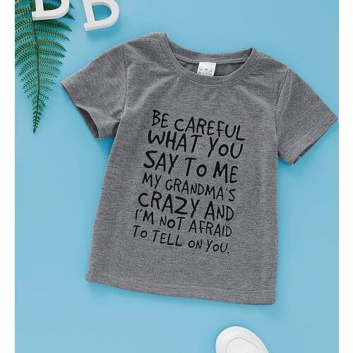 PatPat Baby / Toddler Letter Print Tee