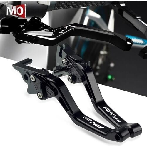 Motorcycle Accessories CNC Aluminum Adjustable Brake Clutch Levers Handle For KYMCO AK550 AK 550 ALL YEARS