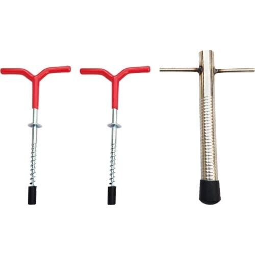 Winter Ice Fishing Drill Ice Fishing Nail Winter Tent Pegs Screw Fixed Nail Ice Fishing Rod Holder Ice Fishing Accessories