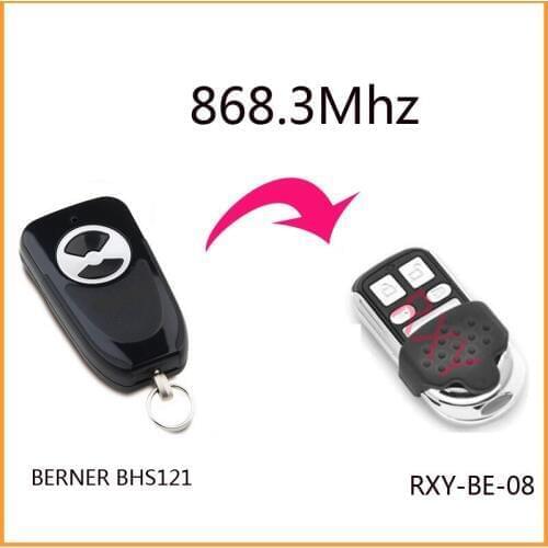 BERNER BHS121 remote control 868.3mhz garage door BERNER 868MHz remote control