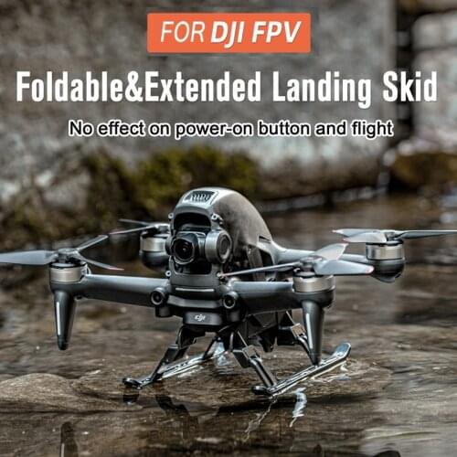 30mm Folding Increased Tripod Anti-knock and Anti-scratch Foldable Quick-release Landing Gear For DJI FPV Drone Accessories