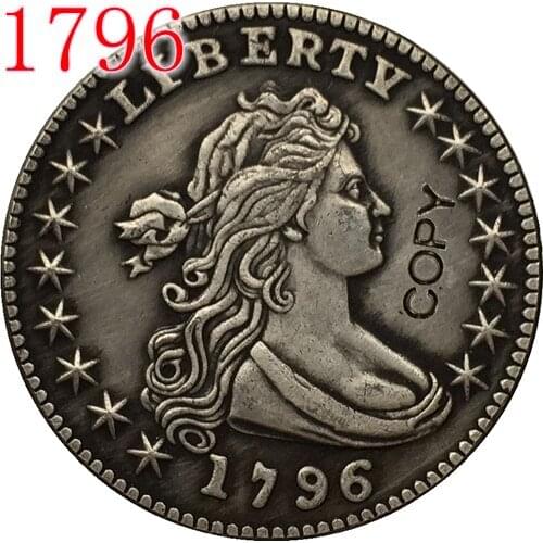 USA 1796 Draped Bust Quarters Copy Coins