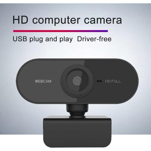 Webcam HD 1080P USB Webcam with Built-in Microphone Computer Camera for Live Streaming Video Conferencing
