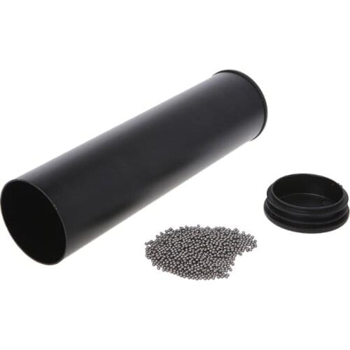 WXTF Pro Stainless Steel Cylinder Sand Shaker Rhythm Musical Instruments Percussion