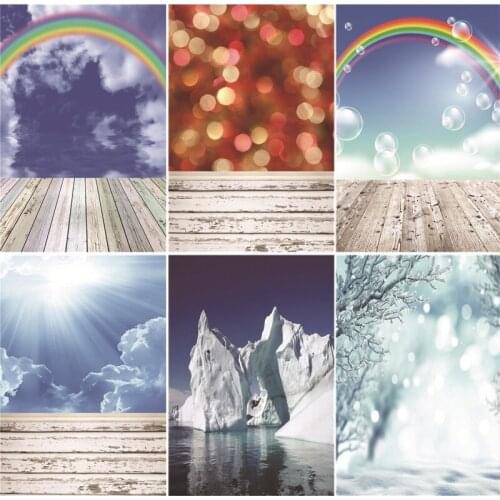 ZHISUXI Vinyl Custom Photography Backdrops Prop Wooden Planks Photography Background #SD-04