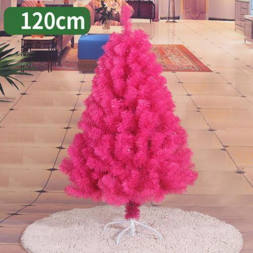 120cm Christmas tree pink rose red artificial Christmas tree decorations Christmas decorations for home Christmas ornaments