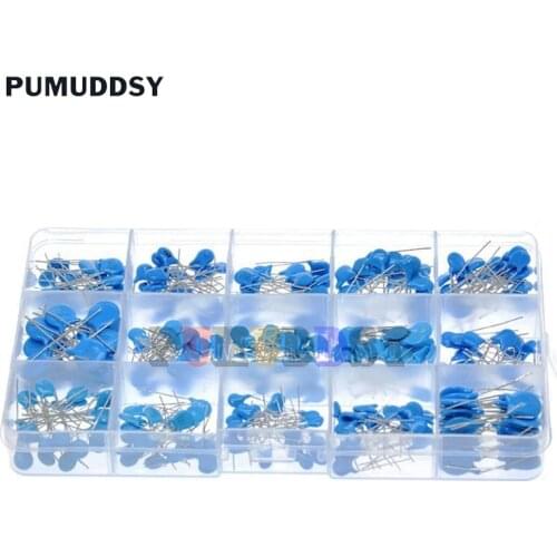 15values*20pcs capacitor set high voltage ceramic capacitors assortment assorted kit box 1nf 2.2nf 10nf 22nf 0.47nf 0.56nf-10nf