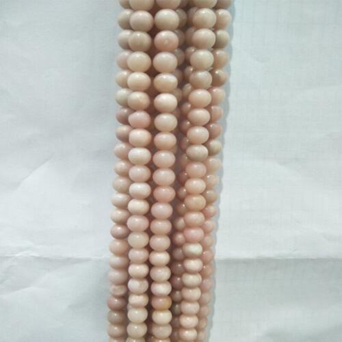 4/6/8/10mm Natural Pink Opal Stone Beads Smooth Round Loose Beads For Jewelry Making Design Fashion Stone Diy Bracelet Necklace