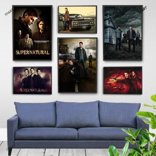 Diamond Mosaic TV Series Supernatural Diamond Painting Diamond Embroidery DIY Full Diamond Embroidery Room Decoration