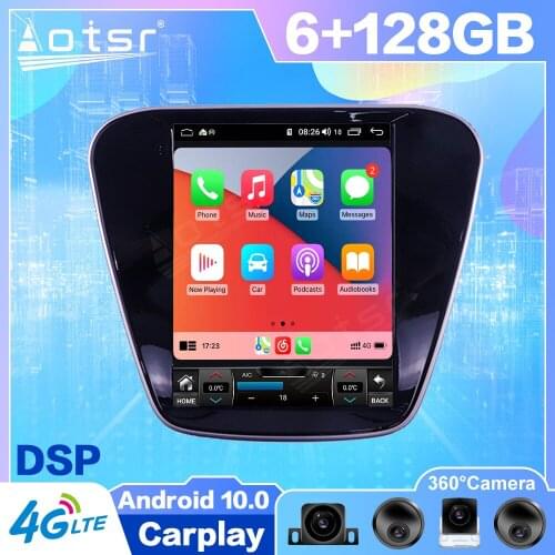 Android 10 Tesla For Skoda Octavia 2016 - 2018 Car GPS Navigation Auto Radio Stereo Carplay Multimedia Player HeadUnit No 2 din